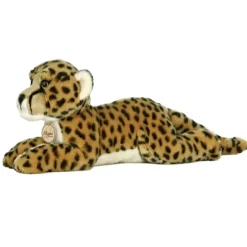 Realistic Stuffed Cheetah 16 Inch Plush Wild Cat by Aurora