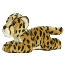 Realistic Stuffed Cheetah 11 Inch Plush Wild Cat by Aurora