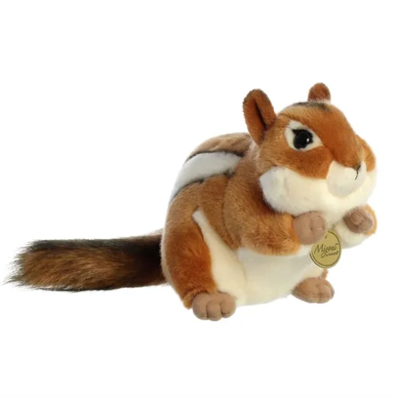 Realistic Stuffed Chipmunk 9 Inch Miyoni Plush by Aurora