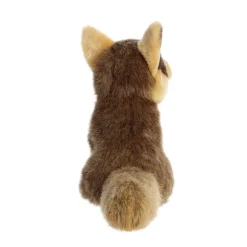 Realistic Stuffed Coyote 9.5 Inch Miyoni Plush by Aurora