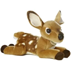 Realistic Stuffed Deer Fawn 11 Inch Plush Animal by Aurora