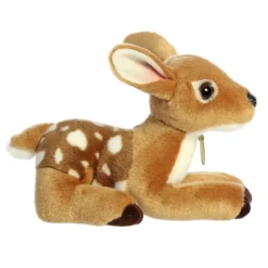 Realistic Stuffed Deer Fawn 9 Inch Miyoni Plush by Aurora