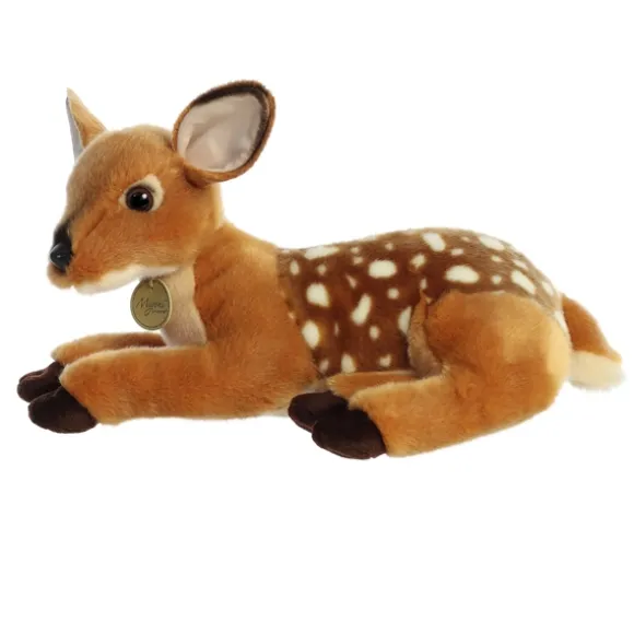 Realistic Stuffed Deer 15 Inch Miyoni Plush by Aurora