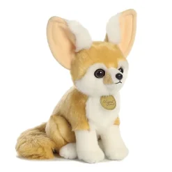 Realistic Stuffed Fennec Fox 9 Inch Miyoni Plush by Aurora