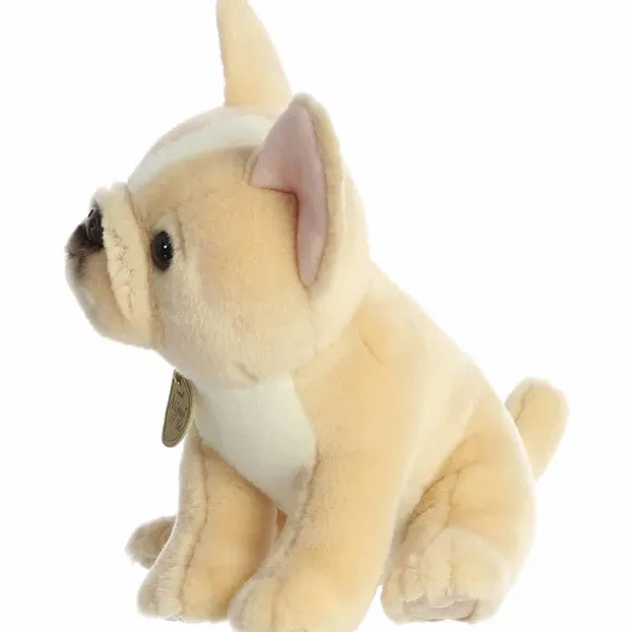 Realistic Stuffed French Bulldog Puppy 9 Inch Miyoni Plush by Aurora
