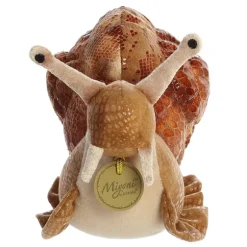 Realistic Stuffed Garden Snail 9 Inch Miyoni Plush by Aurora