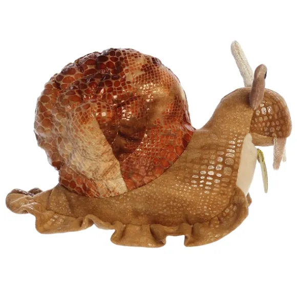 Realistic Stuffed Garden Snail 9 Inch Miyoni Plush by Aurora