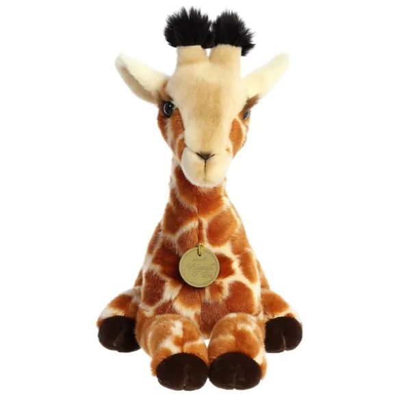 Realistic Stuffed Giraffe Calf 11 Inch Miyoni Plush by Aurora