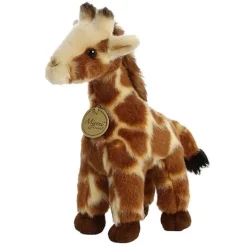 Realistic Stuffed Giraffe 9 Inch Plush Animal by Aurora