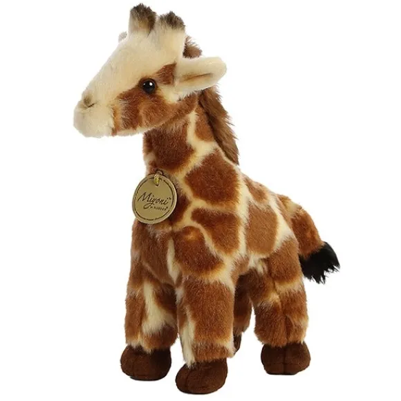 Realistic Stuffed Giraffe 9 Inch Plush Animal by Aurora