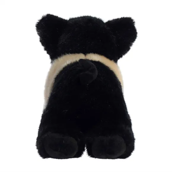 Realistic Stuffed Hampshire Pig 8 Inch Miyoni Plush by Aurora