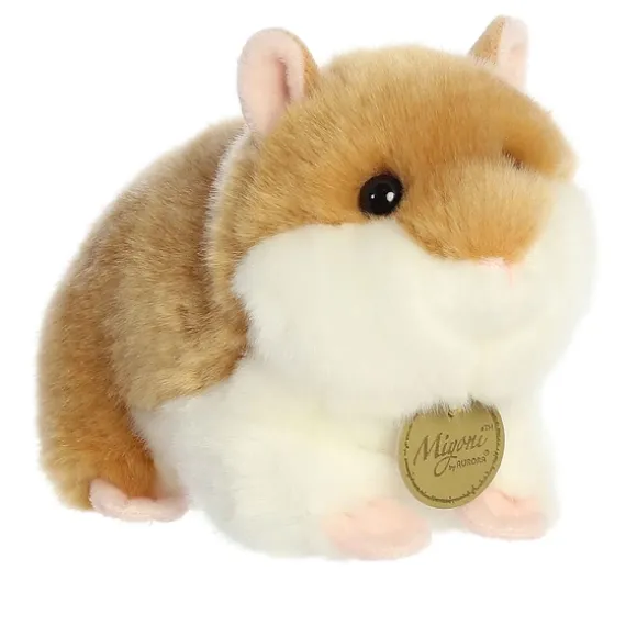 Realistic Stuffed Hamster 7 Inch Miyoni Plush by Aurora