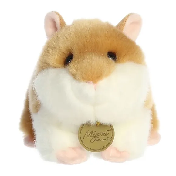 Realistic Stuffed Hamster 7 Inch Miyoni Plush by Aurora