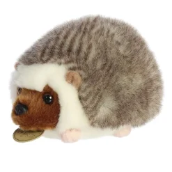 Realistic Stuffed Hedgehog 6.5 Inch Miyoni Plush by Aurora
