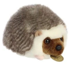 Realistic Stuffed Hedgehog 6.5 Inch Miyoni Plush by Aurora