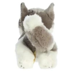 Realistic Stuffed Husky 11 Inch Plush Dog by Aurora