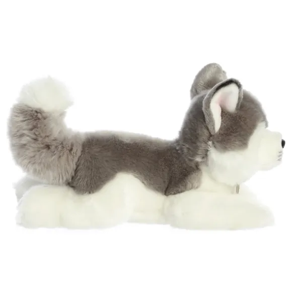 Realistic Stuffed Husky 11 Inch Plush Dog by Aurora