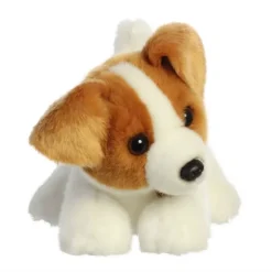 Realistic Stuffed Jack Russell Terrier Puppy Miyoni Plush by Aurora