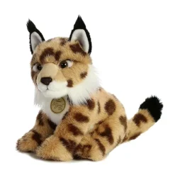Realistic Stuffed Lynx 9 Inch Miyoni Plush by Aurora