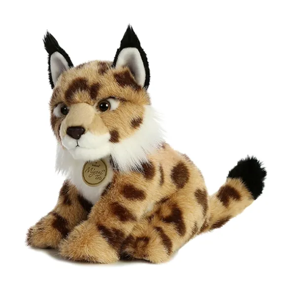 Realistic Stuffed Lynx 9 Inch Miyoni Plush by Aurora