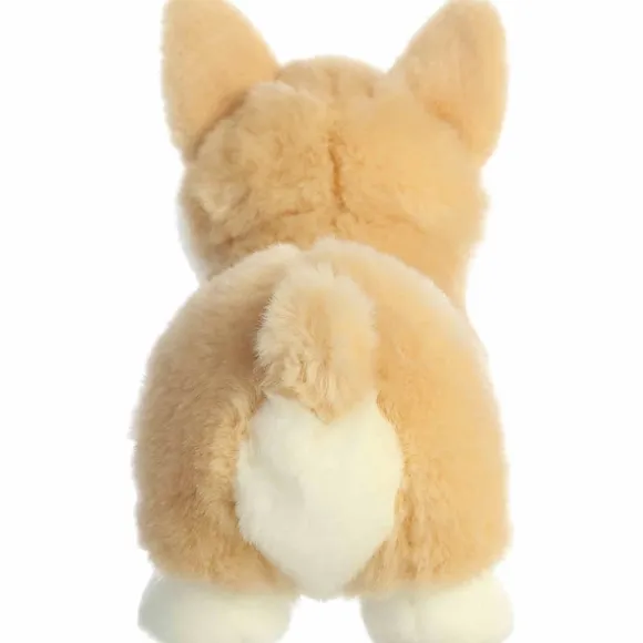 Realistic Stuffed Pembroke Welsh Corgi Puppy 9 Inch Miyoni Plush by Aurora