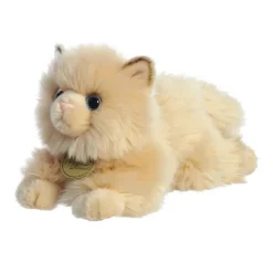 Realistic Stuffed Persian Cat 8.5 Inch Miyoni Plush by Aurora