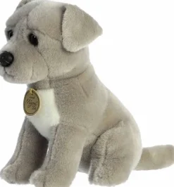 Realistic Stuffed Pit Bull Puppy 9 Inch Miyoni Plush by Aurora