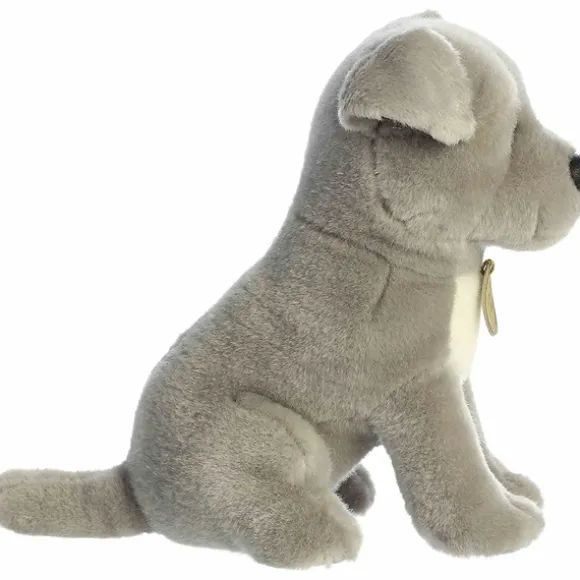 Realistic Stuffed Pit Bull Puppy 9 Inch Miyoni Plush by Aurora