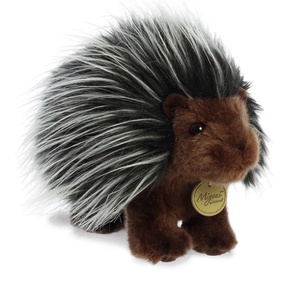Realistic Stuffed Porcupine 10 Inch Miyoni Plush by Aurora