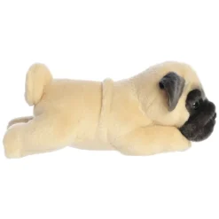 Realistic Stuffed Pug 11 Inch Miyoni Plush by Aurora