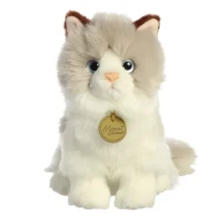 Realistic Stuffed Ragdoll Cat 9 Inch Miyoni Plush by Aurora