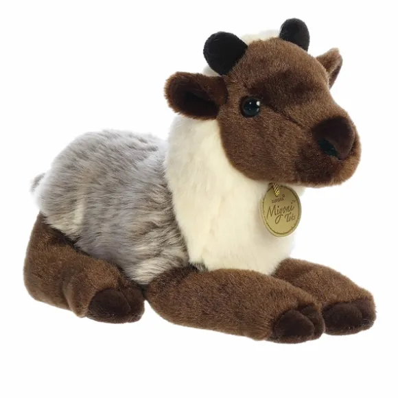 Realistic Stuffed Reindeer Calf 10 Inch Miyoni Plush by Aurora