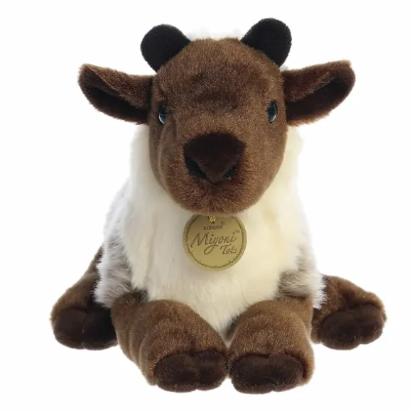 Realistic Stuffed Reindeer Calf 10 Inch Miyoni Plush by Aurora
