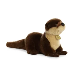 Realistic Stuffed River Otter 9 Inch Miyoni Plush by Aurora