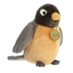 Realistic Stuffed Robin 6.5 Inch Miyoni Plush by Aurora