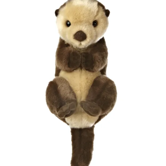 Realistic Stuffed Sea Otter 10 Inch Plush Animal by Aurora