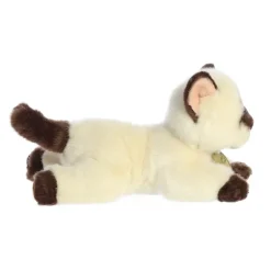 Realistic Stuffed Siamese Cat 8 Inch Plush Cat by Aurora