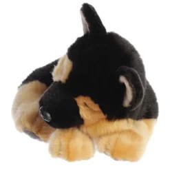 Realistic Stuffed Sleepy German Shepherd Pup Miyoni Plush by Aurora