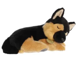 Realistic Stuffed Sleepy German Shepherd Pup Miyoni Plush by Aurora
