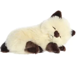 Realistic Stuffed Sleepy Himalayan Kitten Miyoni Plush by Aurora