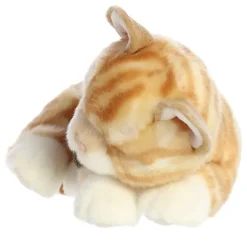 Realistic Stuffed Sleepy Orange Tabby Kitten Miyoni Plush by Aurora