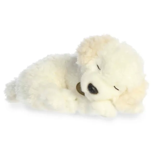 Realistic Stuffed Sleepy Poodle Pup Miyoni Plush by Aurora