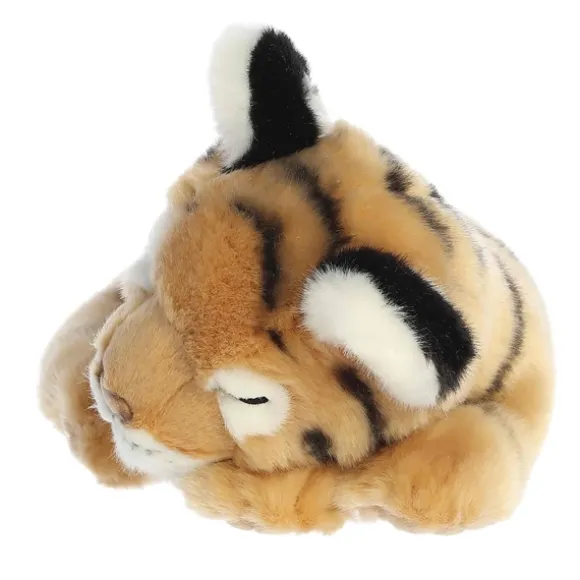Realistic Stuffed Sleepy Tiger Cub Miyoni Plush by Aurora