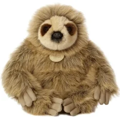 Realistic Stuffed Sloth 12 Inch Plush Animal by Aurora