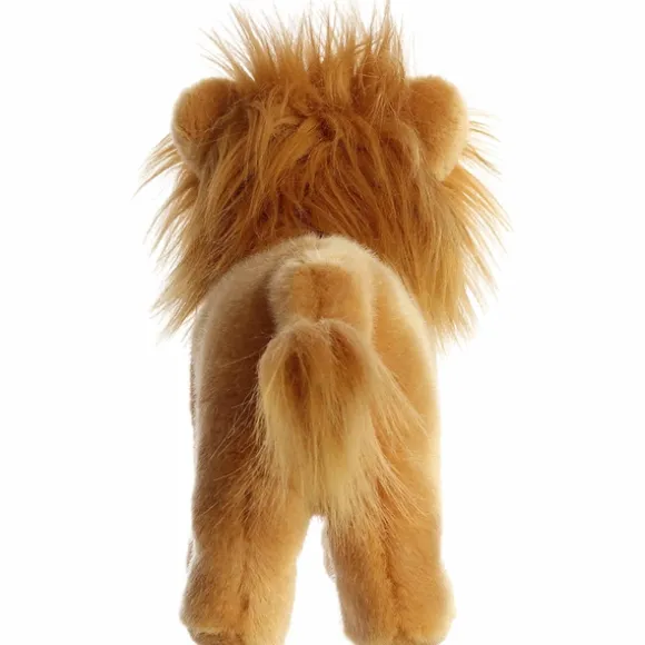 Realistic Stuffed Standing Lion Miyoni Wild Cat Plush by Aurora