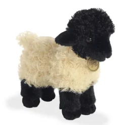 Realistic Stuffed Suffolk Lamb 8 Inch Miyoni Plush by Aurora