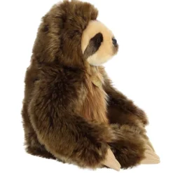 Realistic Stuffed Three-Toed Sloth 14.5 Inch Miyoni Plush by Aurora