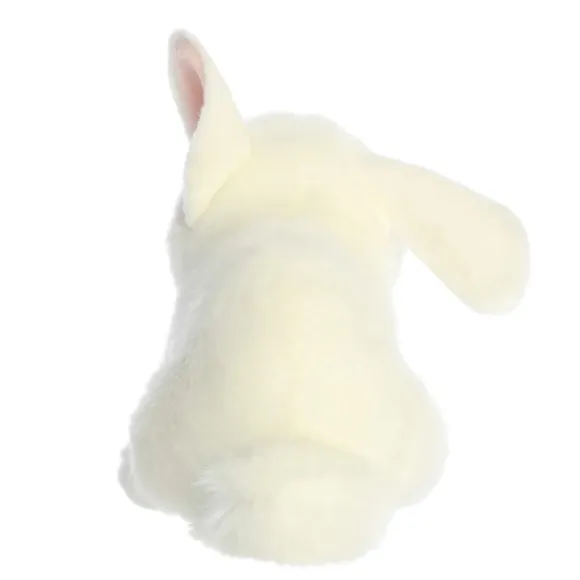 Realistic Stuffed White Rabbit Playful Ears Miyoni Plush by Aurora
