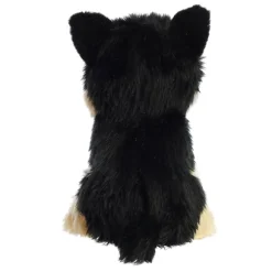 Realistic Stuffed Yorkie Pup 9 Inch Miyoni Plush by Aurora