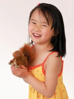 Red Squirrel Finger Puppet by Folkmanis Puppets
